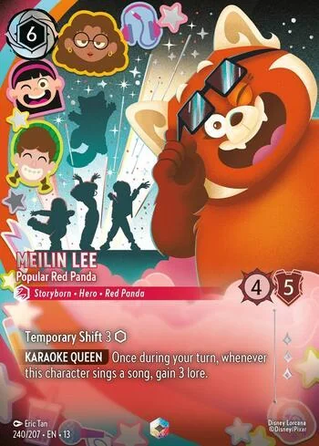 Meilin Lee, Popular Red Panda 240/207