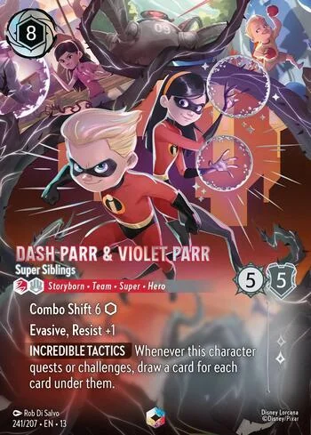 Dash Parr & Violet Parr, Super Siblings 241/207