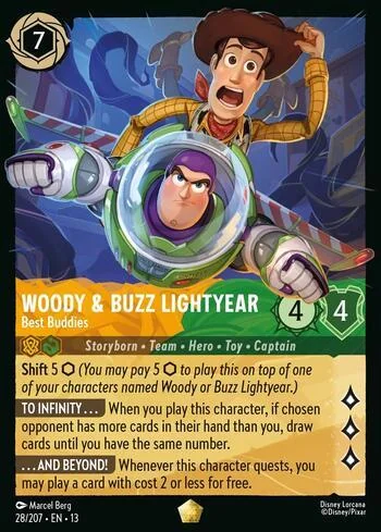 Woody & Buzz Lightyear, Best Buddies 28/207