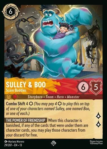 Sulley & Boo, Scare Buddies 29/207