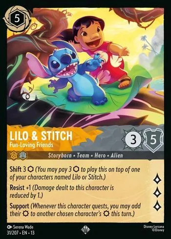 Lilo & Stitch, Fun-Loving Friends 31/207
