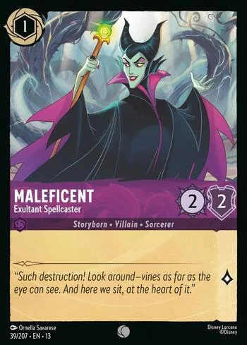 Maleficent, Exultant Spellcaster 39/207