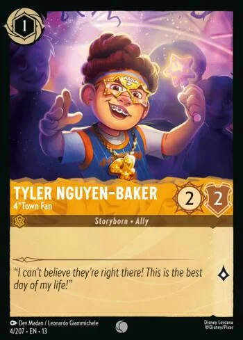 Tyler Nguyen-Baker, 4*Town Fan 4/207