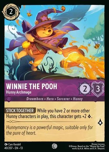 Winnie the Pooh, Hunny Archmage 40/207