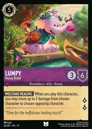 Lumpy, Hunny Druid 42/207