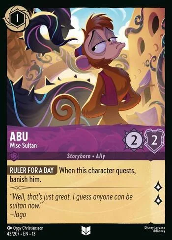 Abu, Wise Sultan 43/207