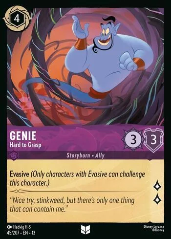 Genie, Hard to Grasp 45/207