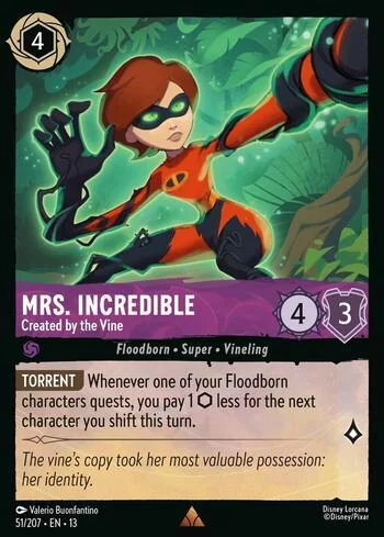 Mrs. Incredible, Created by the Vine 51/207