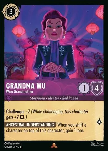 Grandma Wu, Wise Grandmother 53/207