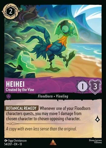 Heihei, Created by the Vine 54/207