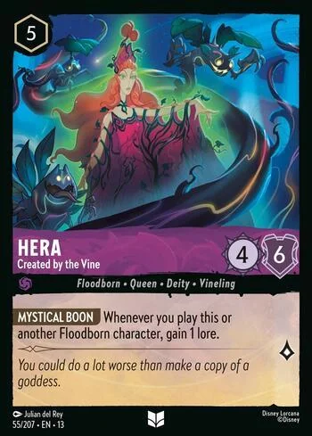 Hera, Created by the Vine 55/207