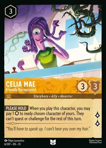 Celia Mae, Friendly Receptionist 6/207