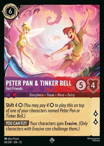 Peter Pan & Tinker Bell, Fast Friends 60/207