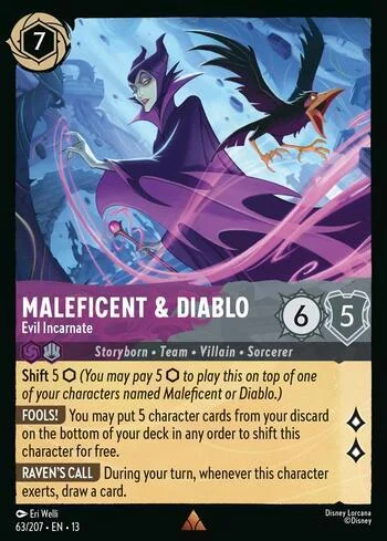 Maleficent & Diablo, Evil Incarnate 63/207