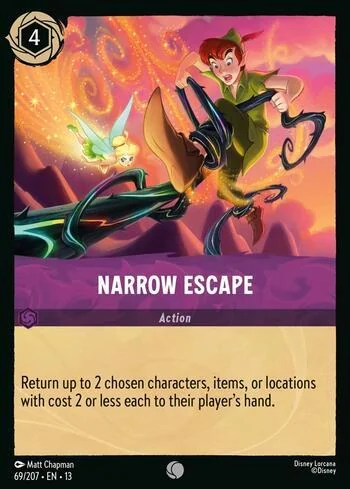 Narrow Escape 69/207