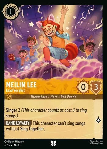 Meilin Lee, Lead Vocalist 7/207