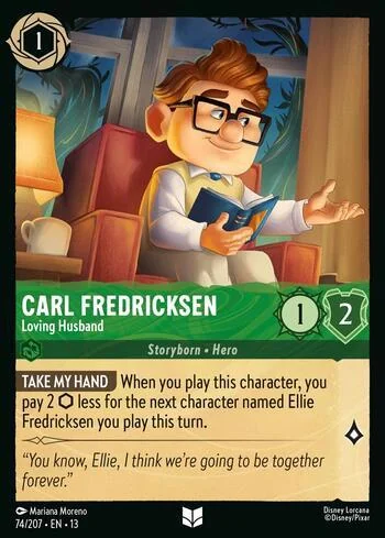 Carl Fredricksen, Loving Husband 74/207