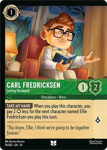 Carl Fredricksen, Loving Husband 74/207