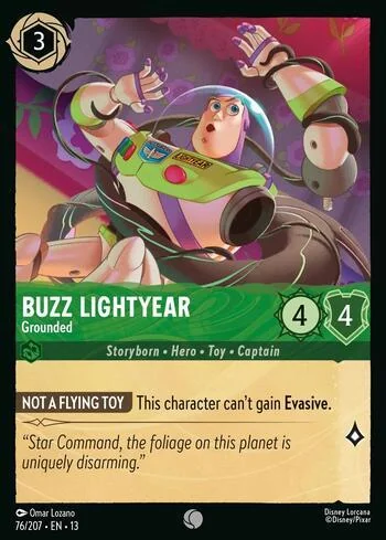 Buzz Lightyear, Grounded 76/207
