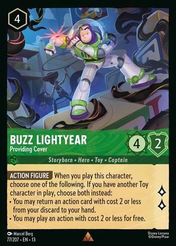 Buzz Lightyear, Providing Cover 77/207
