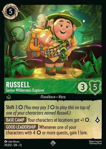 Russell, Senior Wilderness Explorer 79/207