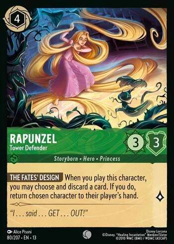 Rapunzel, Tower Defender 80/207