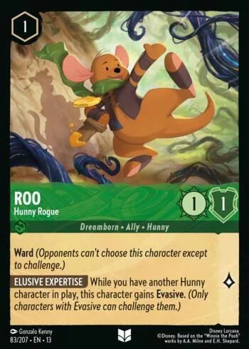 Roo, Hunny Rogue 83/207