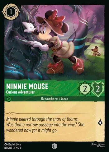 Minnie Mouse, Curious Adventurer 87/207