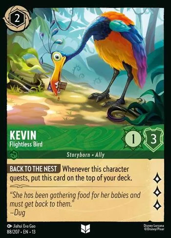 Kevin, Flightless Bird 88/207