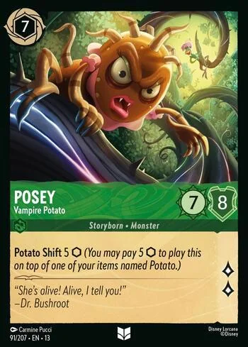 Posey, Vampire Potato 91/207