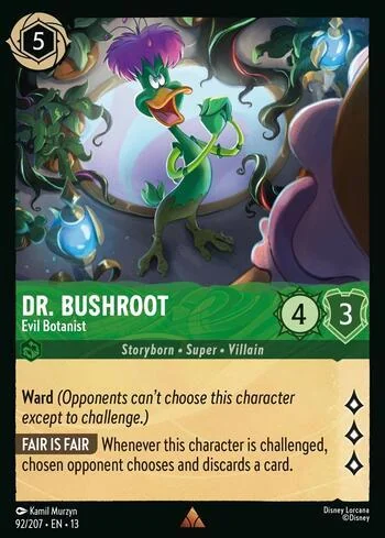 Dr. Bushroot, Evil Botanist 92/207