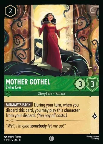 Mother Gothel, Evil as Ever 93/207