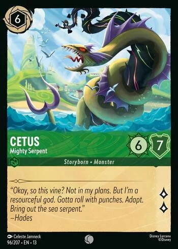 Cetus, Mighty Serpent 96/207