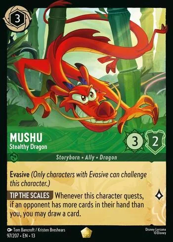 Mushu, Stealthy Dragon 97/207