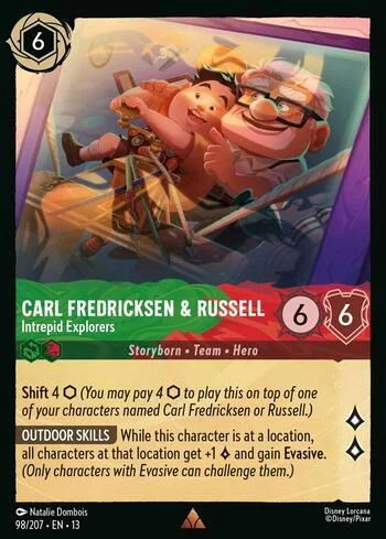 Carl Fredricksen & Russell, Intrepid Explorers 98/207