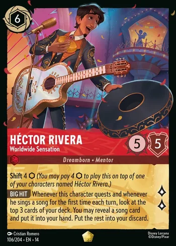 Héctor Rivera, Worldwide Sensation 106/204, Lendária de Hyperia City