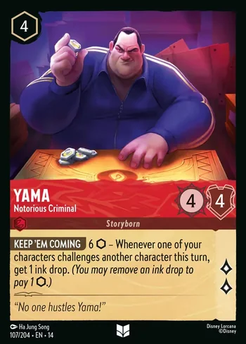 Yama, Notorious Criminal 107/204