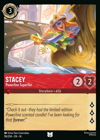 Stacey, Powerline Superfan 116/204