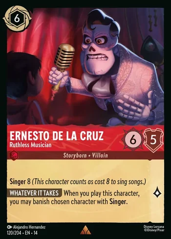 Ernesto de la Cruz, Ruthless Musician 120/204