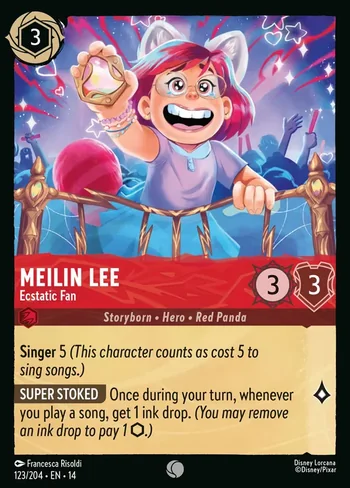 Meilin Lee, Ecstatic Fan 123/204