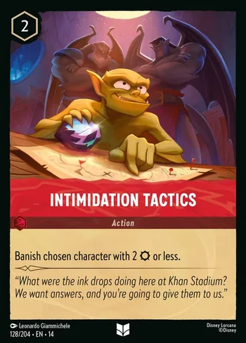 Intimidation Tactics 128/204