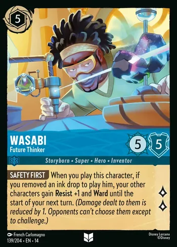 Wasabi, Future Thinker 139/204
