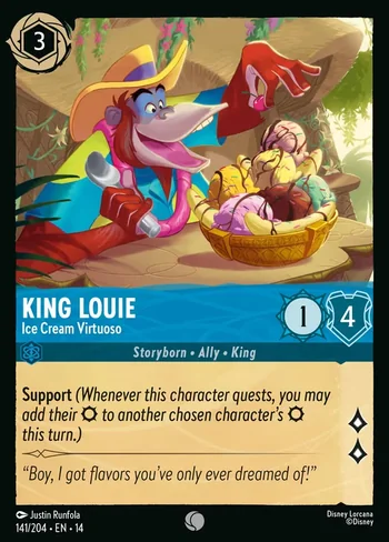King Louie, Ice Cream Virtuoso 141/204