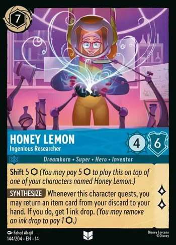 Honey Lemon, Ingenious Researcher 144/204