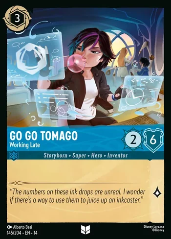 Go Go Tomago, Working Late 145/204