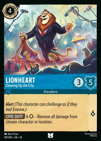 Lionheart, Cleaning Up the City 147/204