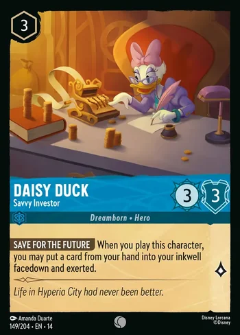 Daisy Duck, Savvy Investor 149/204