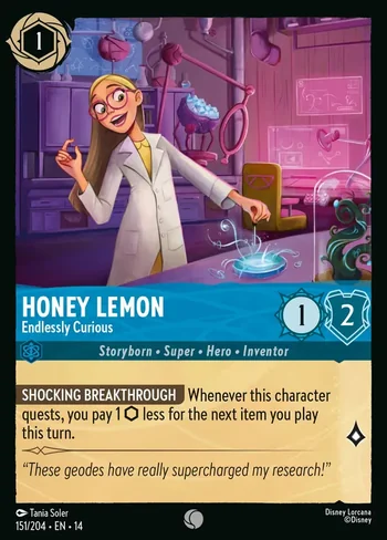 Honey Lemon, Endlessly Curious 151/204