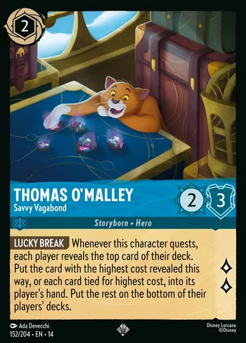 Thomas O'Malley, Savvy Vagabond 152/204
