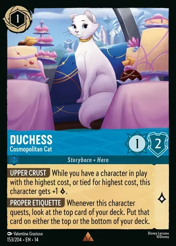 Duchess, Cosmopolitan Cat 153/204
